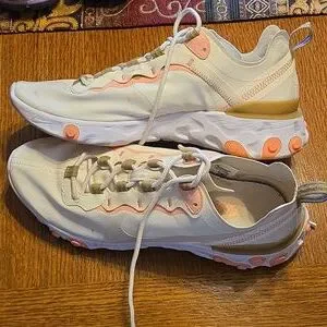 Nike Cream Sneakers with Gold Accents Sneaker Politics main image 4